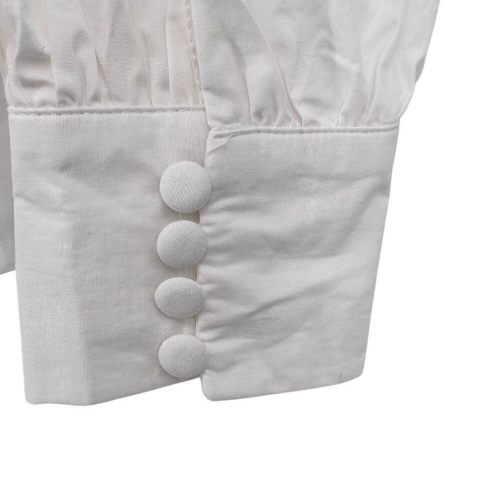Bohme Long Sleeve‎ Button Front Shirt White Large NWT - Picture 5 of 10